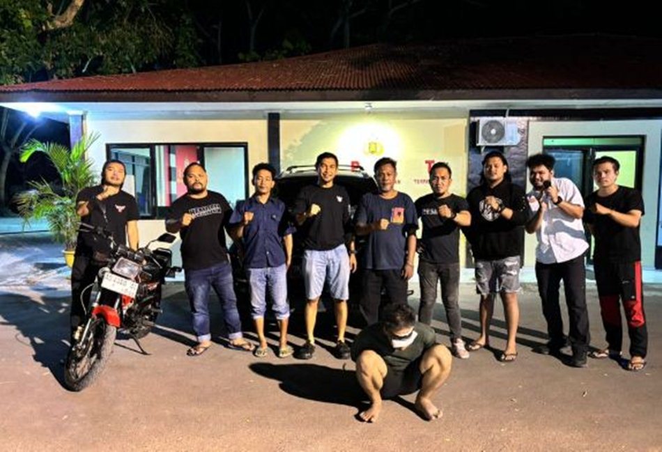 Aksi kejahatan lintas daerah kembali berhasil dipatahkan oleh Tim Opsnal Resmob Otanaha Ditreskrimum Polda Gorontalo.(Hms-Pol)