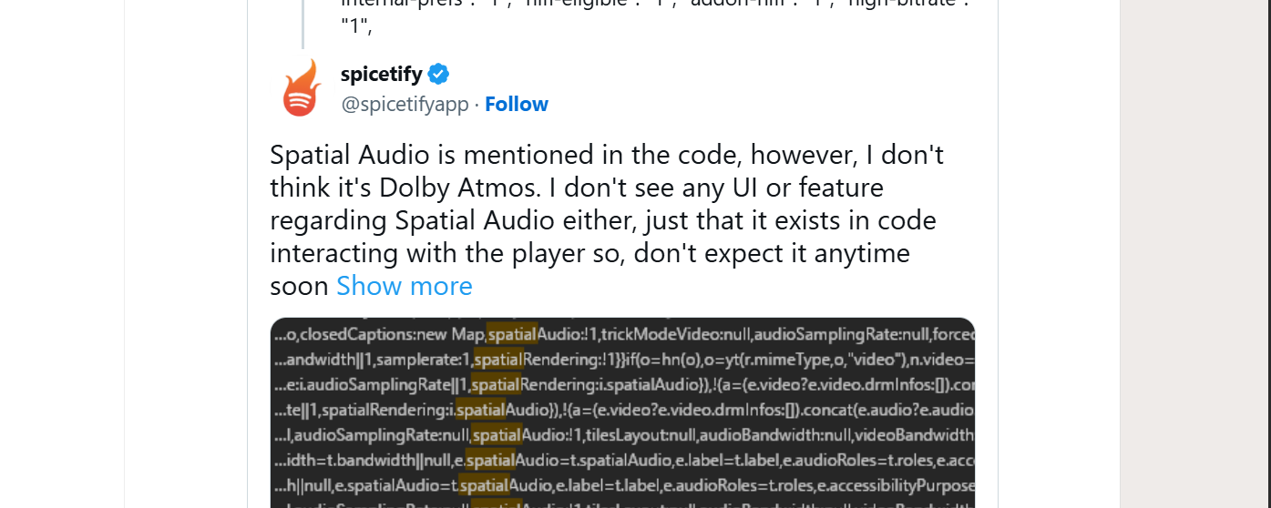 Spicetify/ X