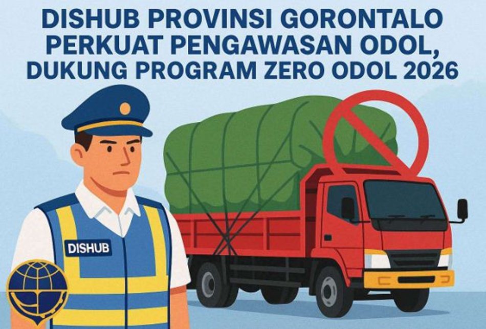 Dishub memperkuat komitmennya. Untuk menertibkan pelanggaran kendaraan over dimension dan over loading (ODOL).(F:ist)