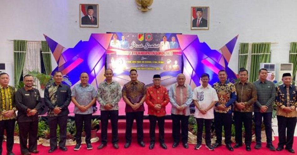 Suasana hangat dan penuh penghormatan mengiringi malam ramah-tamah pisah sambut Komandan Kodim (Dandim) 1315/Kabupaten Gorontalo.(F:Ist)