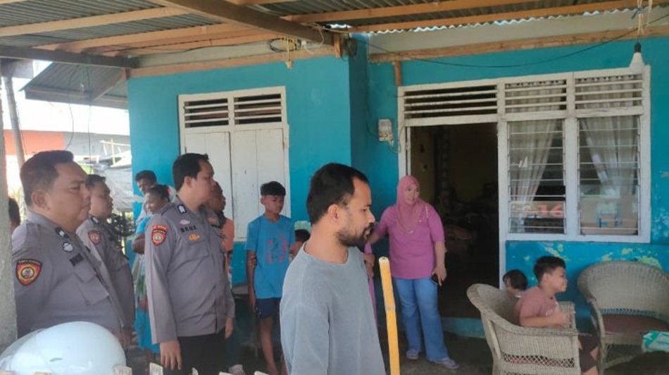 Suasana di di lokasi kejadian (F: Hms-Pol)