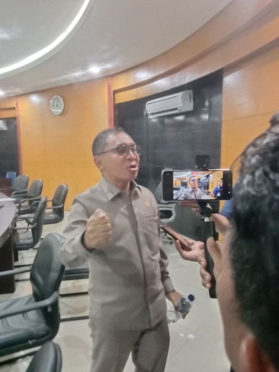 Wakil Ketua II DPRD Provinsi Gorontalo, La Ode Haimudin.(F:Gpd)