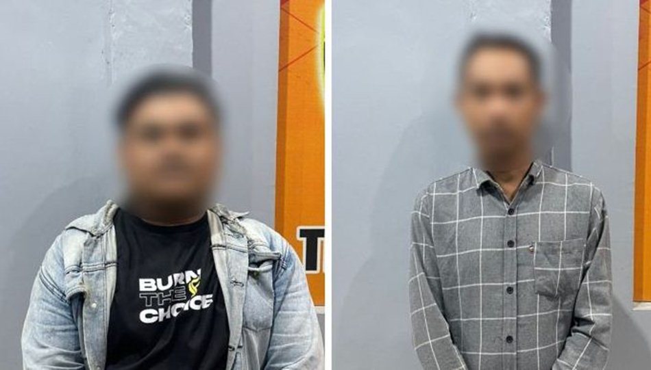 Dua Pelaku Pengrusakan di Gorontalo Ditangkap Tim Rajawali.(F:Hms-Pol)