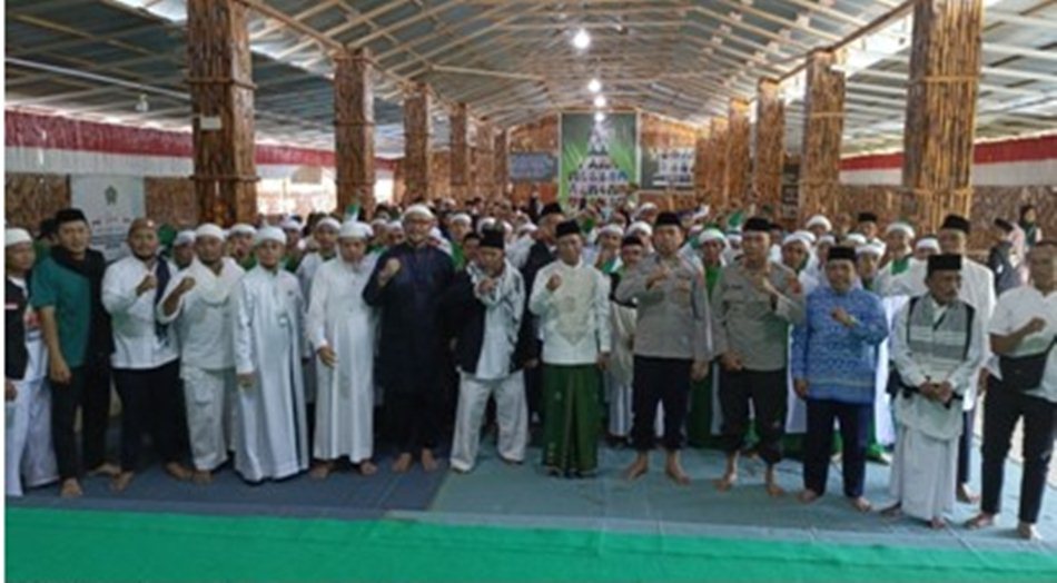 Ij&rsquo;tima Kerukunan Kekeluargaan  Tareqatul Ma&rsquo;rifatullah Al-Qodiriyah Nurul Tauhid se-Indonesia ke-21.(F:Ist)