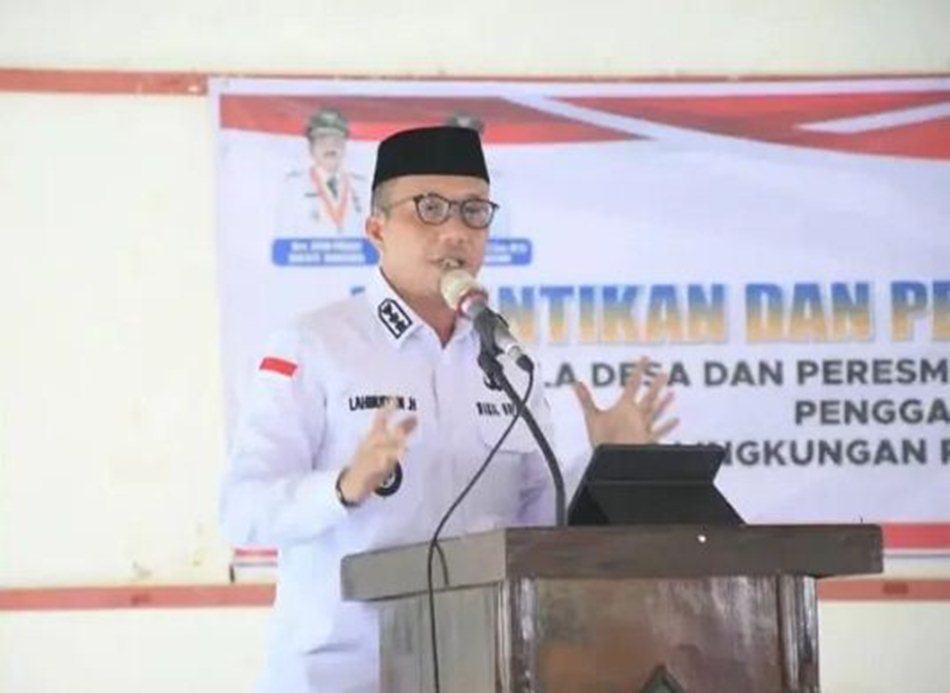 Wakil Bupati Boalemo Lahmudin Hambali.(F:Hms)