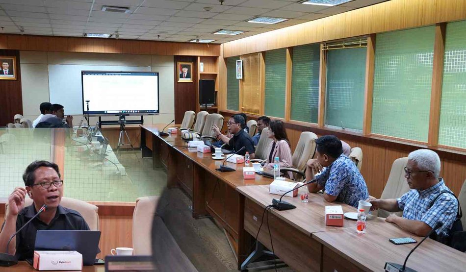 Panitia Khusus (Pansus) Perkebunan Sawit DPRD Provinsi Gorontalo melakukan kunjungan kerja ke Direktorat Tanaman Kelapa Sawit, Kementerian Pertanian RI.(F:humas)