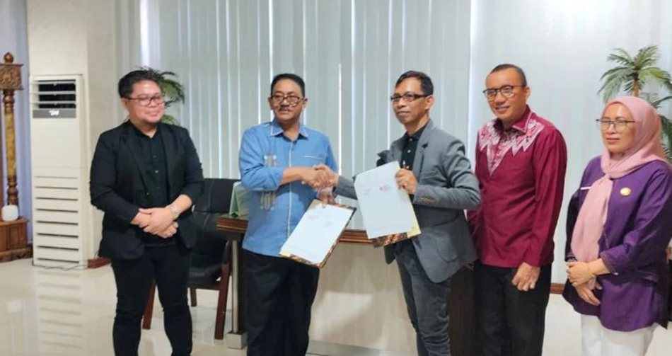 Kerjasama Pemerintah Kabupaten Boalemo dengan Universitas Famika Makassar.(F:AKP)