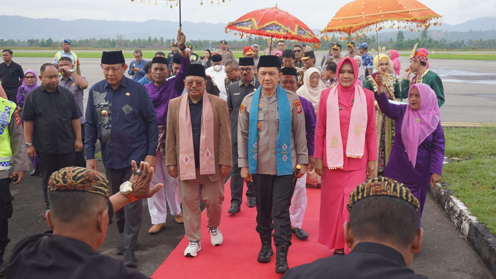 Pejemputan adat Mopotilolo. Kamis, (21/8/2025)/beritagorontaloprov.