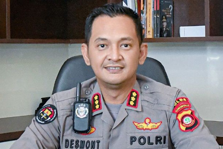 Kabid Humas Polda Gorontalo, Kombes Pol Desmont  Harjendro. (F:Hms-Pol)