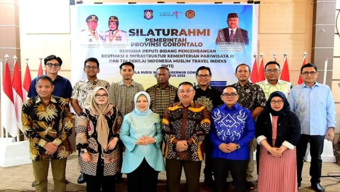 Idah di Gorontalo, usai menyambut kunjungan Deputi Kementerian Pariwisata Republik Indonesia (RI) di daerah tersebut.