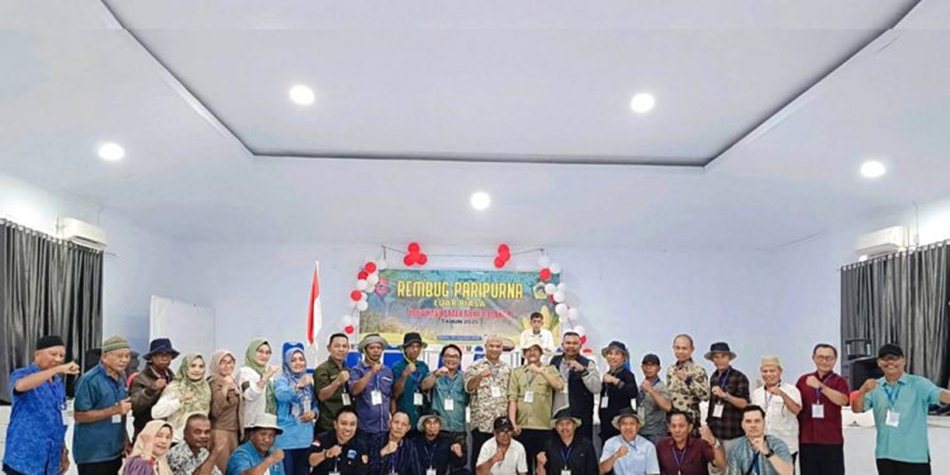 KTNA Bone Bolango Rembug Paripurna Luar Biasa yang digelar di BPU Kabila.(F:KNA)