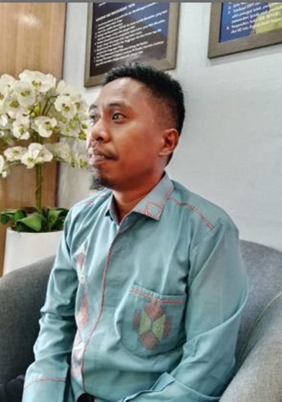 Bahmid Kasim, Ketua Panitia Yuridis PTSL BPN Pohuwato. (F:Ist)