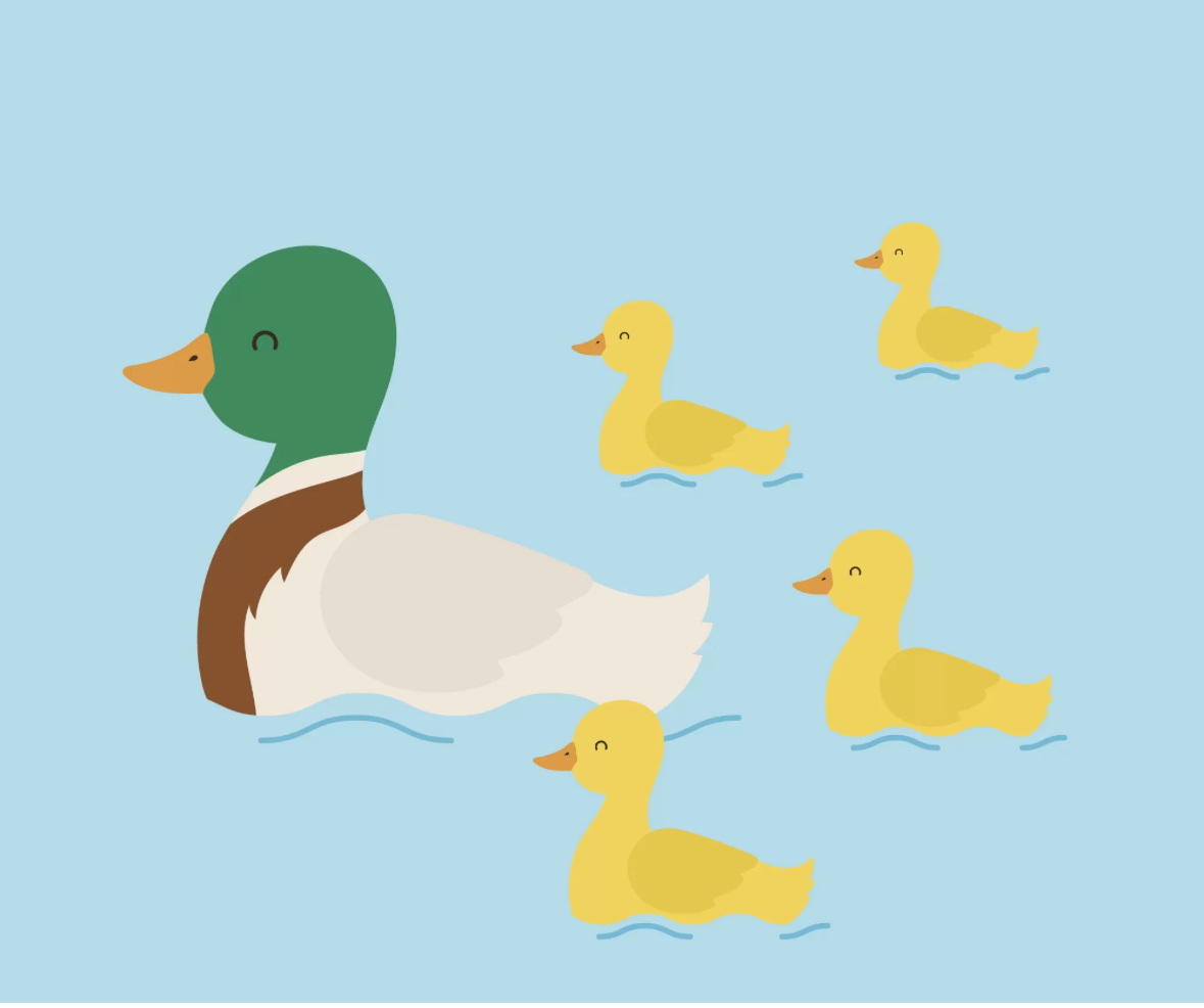 Ilustrasi duck syndrome yang banyak dialami Gen Z (Dok. Freepik)