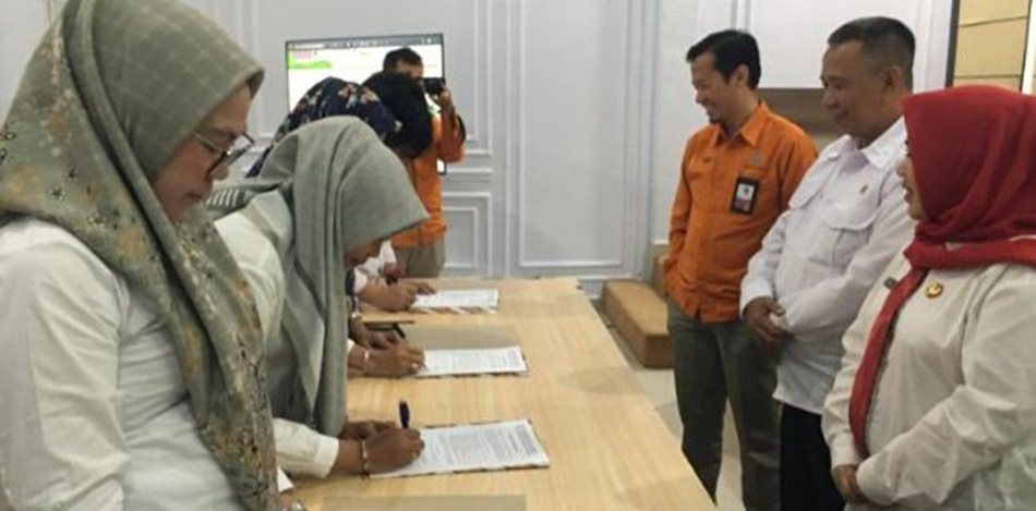 Forum Satu Data dan Sosialisasi Peran Sekretaris OPD sebagai PPID di Aula Bappeda Litbang.(F:AKP)