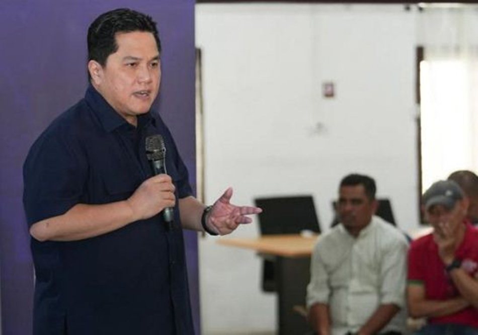 Erick Thohir Resmi Jadi Menpora Siap Angkat Olahraga Indonesia ke Kancah Dunia.(F:Ist)