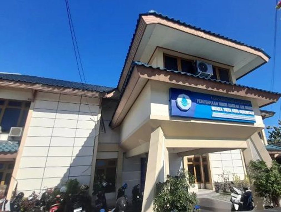 Kantor Perusahaan Umum Daerah (Perumda) Muara Tirta.(F:dok PDAM)