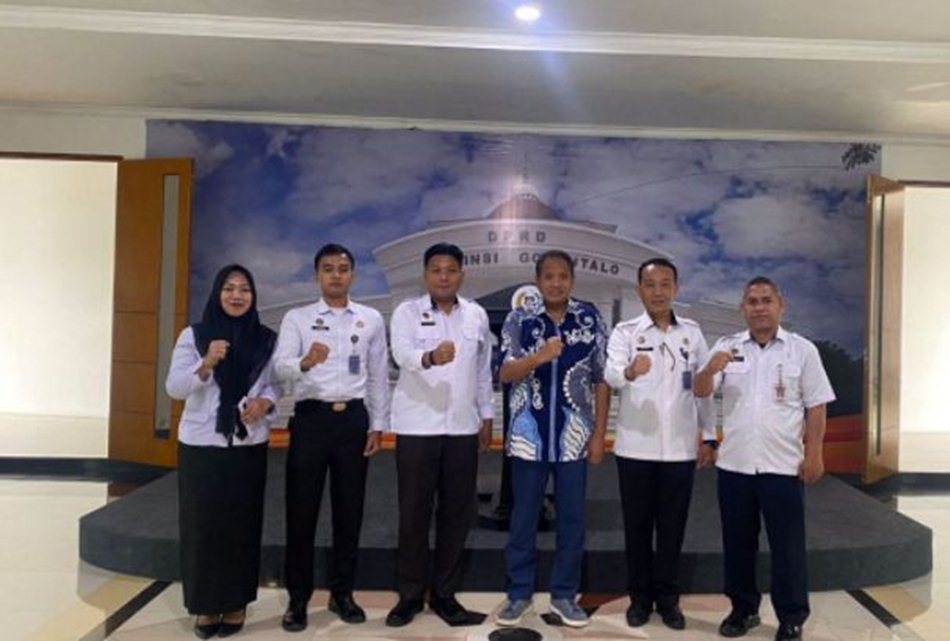 Pertemuan  Wakil Ketua I DPRD Provinsi Gorontalo,Ridwan Monoarfa LPKA Kelas II Gorontalo.(F: Hms-Enki)