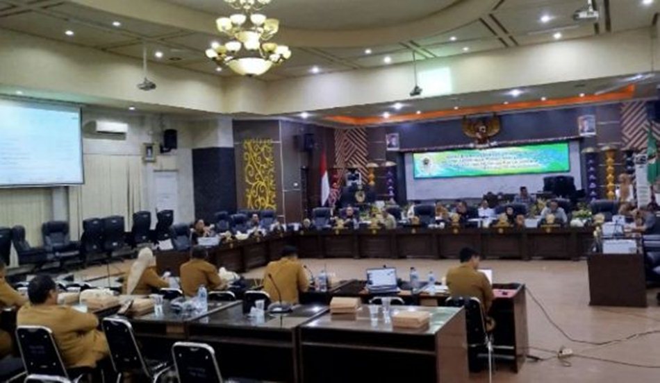 DPRD Kota Gorontalo yang membahas Kebijakan Umum Anggaran (KUA) dan Prioritas serta Plafon Anggaran Sementara (PPAS).(F:Ist)