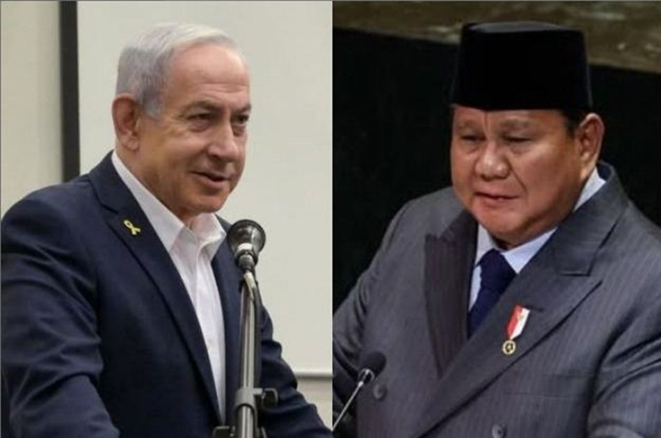 Perdana Menteri (PM) Israel, Benjamin Netanyahu dan Presiden Prabowo Subianto.(F:dok)