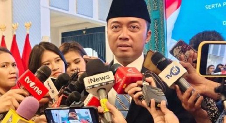 Komjen Pol (Purn) Akhmad Wiyagus usai dilantik sebagai Wakil Menteri Dalam Negeri (Wamendagri) dalam jajaran Kabinet Merah Putih.(F>Nst)