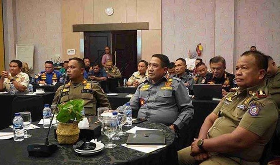 Rapat   Koordinasi Kerja Sama Antar Lembaga dan Kemitraan Teknis Pencegahan Kejahatan se Provinsi Gorontalo.( (F:Ist)