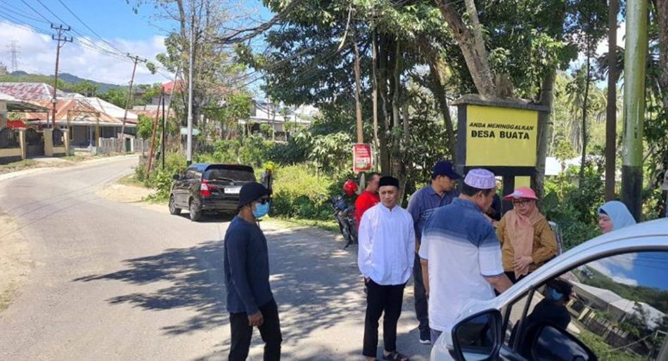 Komisi III DPRD Provinsi Gorontalo tinjau Proyek Jalan Buata&ndash;Botupingge.(F: Hms-Enki)
