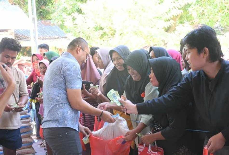 pemerintah daerah kembali menghadirkan program yang paling dinantikan masyarakat Pasar Murah.(F:pemerintah daerah kembali menghadirkan program yang paling dinantikan masyarakat Pasar Murah.(F:Hms)