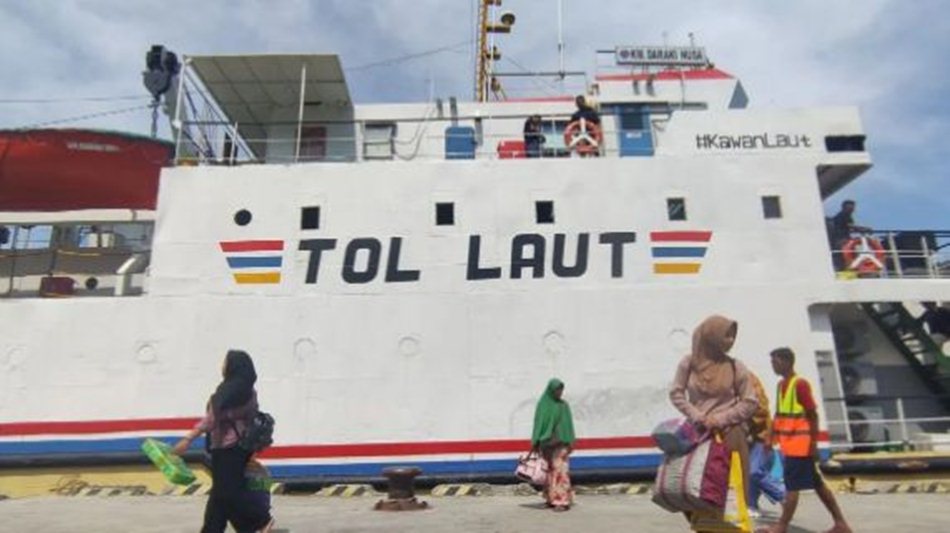 Penambahan layanan kapal perintis laut dan Tol Laut kepada Menteri .(Ilusrasi)