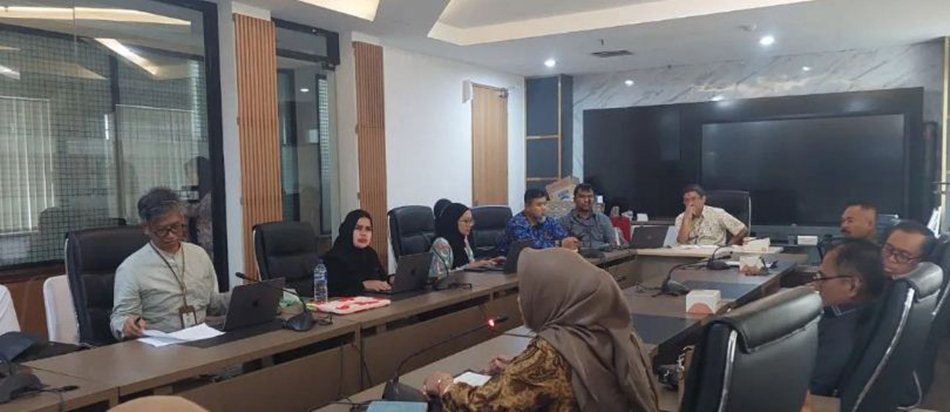 Pansus Pertambangan DPRD Provinsi Gorontalo saat mendatangi Kementerian Energi dan Sumber Daya Mineral (F:Hms)