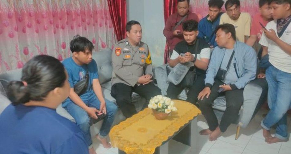 Setelah dilakukan mediasi,Polsubsektor Tilango  RN akhirnya mengakui .perbuatannya. (F:Polsubsektor Tilango)