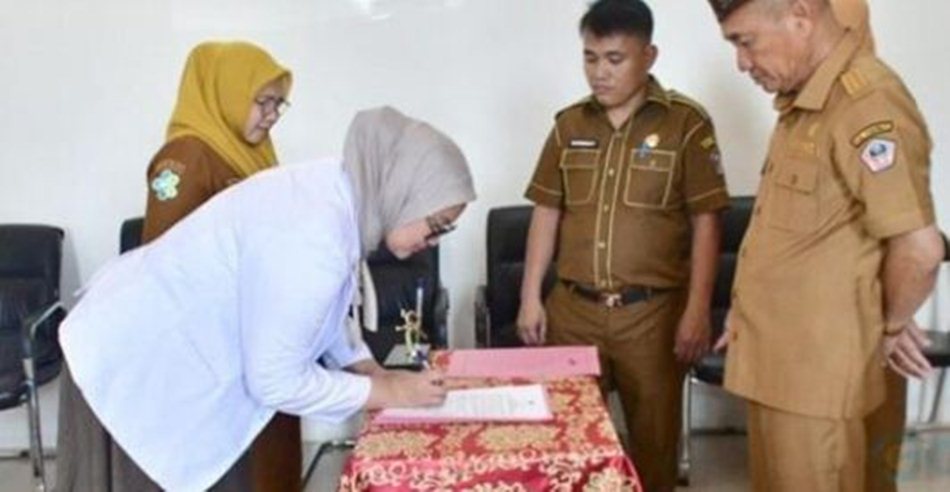 Sertijab ini menandai kepemimpinan baru di RS Bumi Panua.(F:Forkopim)