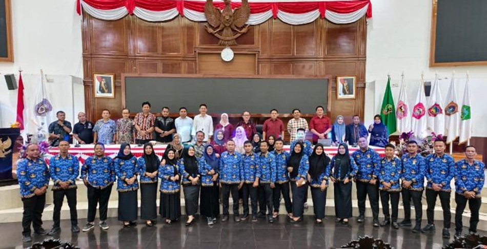 syukuran bagi Pegawai Pemerintah dengan Perjanjian Kerja (PPPK) yang baru bergabung di lingkungan Sekretariat DPRD. (F:hms-Enki)