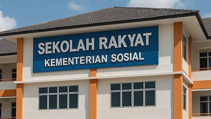Ilustrasi sekolah Rakyat