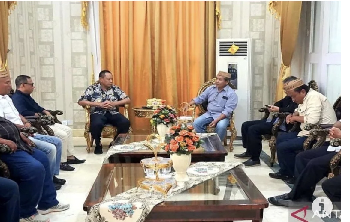 Gubernur Gorontalo terima aspirasi Serikat Pekerja Mandiri Tolangohula