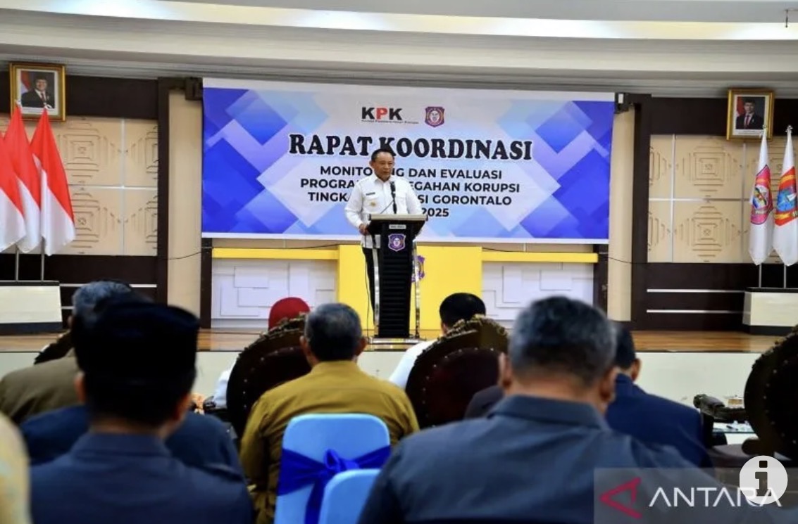 Pemprov Gorontalo percepat penguatan pencegahan korupsi