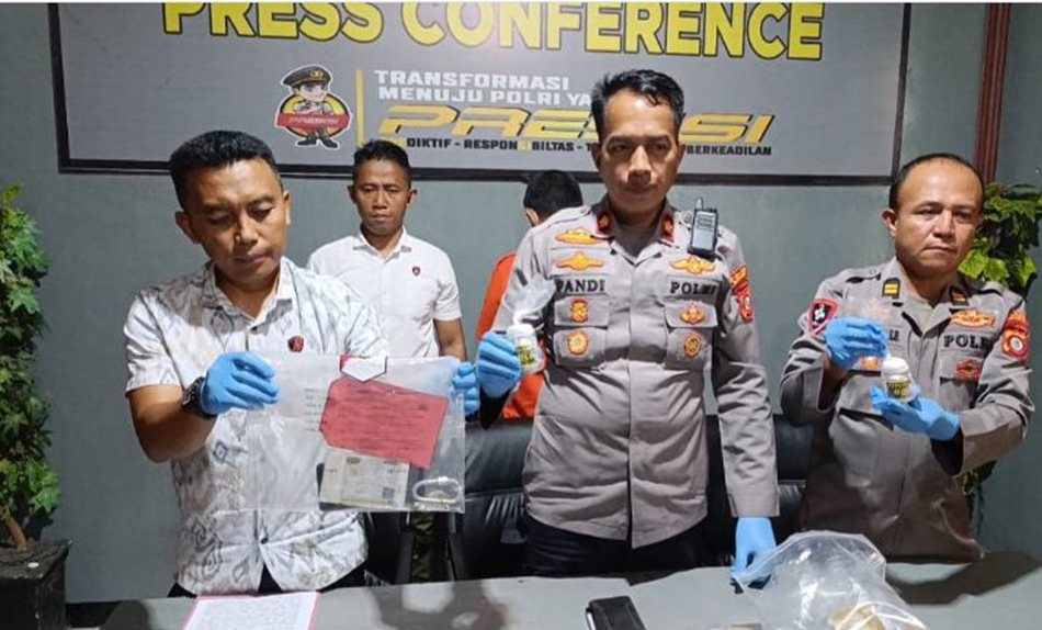 Hasil penyidikan mengungkap bahwa perbuatan tersangka berlangsung sejak tahun 2023 hingga 2025 di wilayah Marisa, Kabupaten Pohuwato.(F:Hms-Pol)