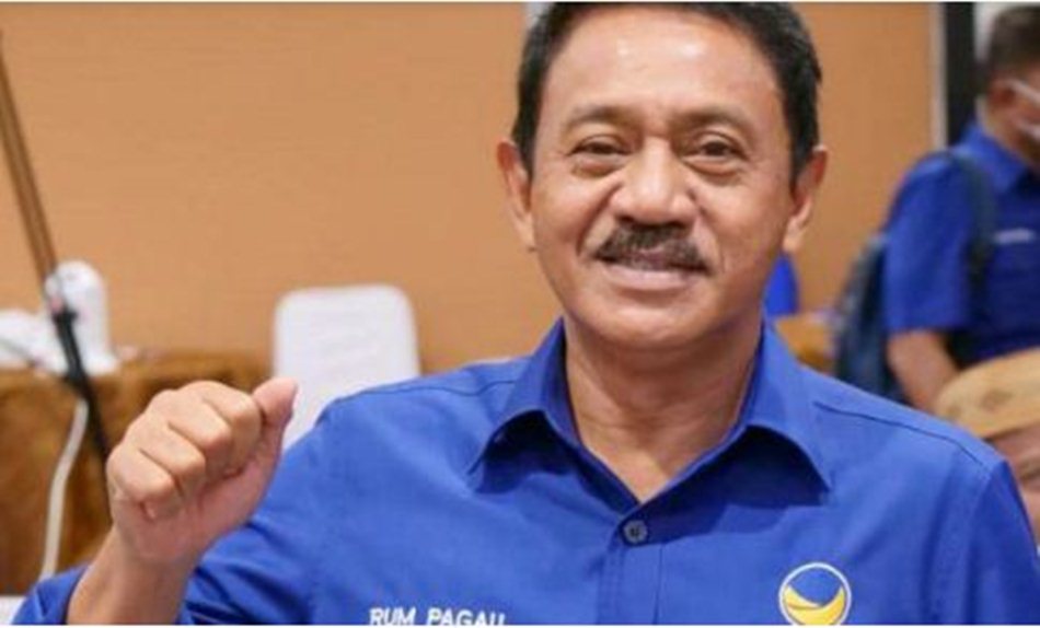 Rum Pagau mundur dari jabatan Ketua DPC NasDem Boalemo.(F:ist)