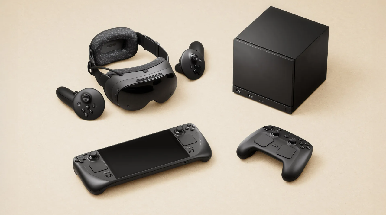 Steam Machine, Steam Frame, Steam Controller, Steam Deck