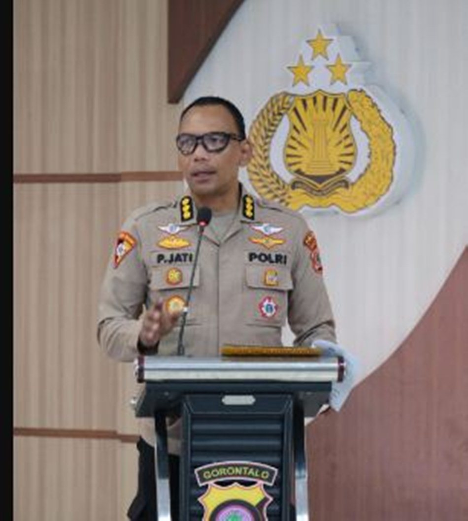 Karo Ops Polda Gorontalo, Kombes Pol. Pramono Jati, S.IK., MT.(F:dok Hms-Pol)