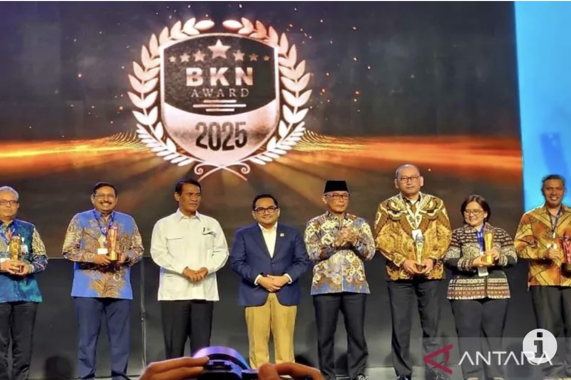 Gorontalo terbaik ketiga nasional BKN Award 2025