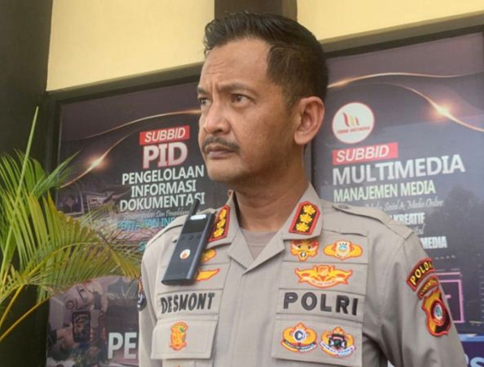 Kabid Humas Polda Gorontalo, Kombes Pol Desmont Harjendro, MAR.(F:dok)