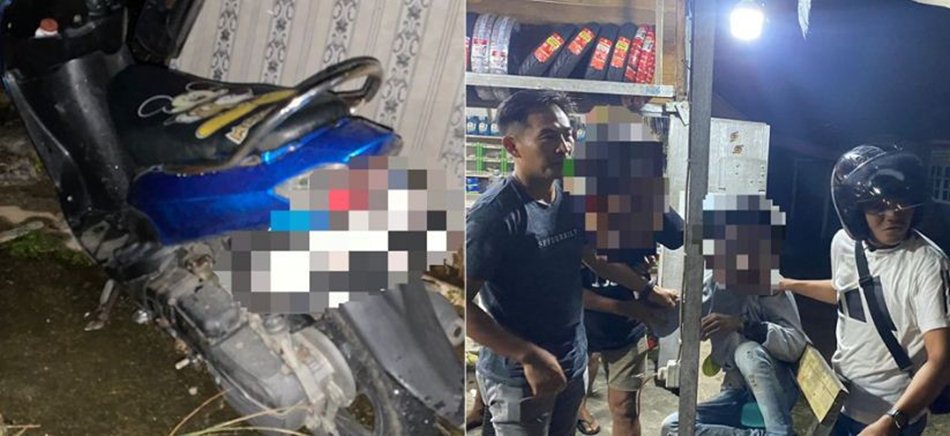 Aksi mereka terbongkar melalui rekaman CCTV yang memperlihatkan aktivitas mencurigakan saat kejadian berlangsung.(F:Hms-Pol)