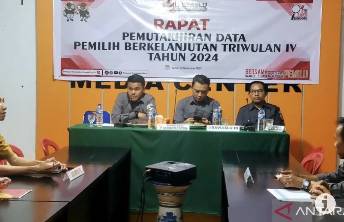 Bawaslu Gorontalo Utara-pihak terkait pastikan kualitas data pemilih