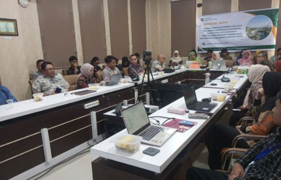 pelaksanaan Focus Group Discussion (FGD) bertema penataan ulang wilayah aglomerasi Kota Gorontalo.(F:Bappeda)