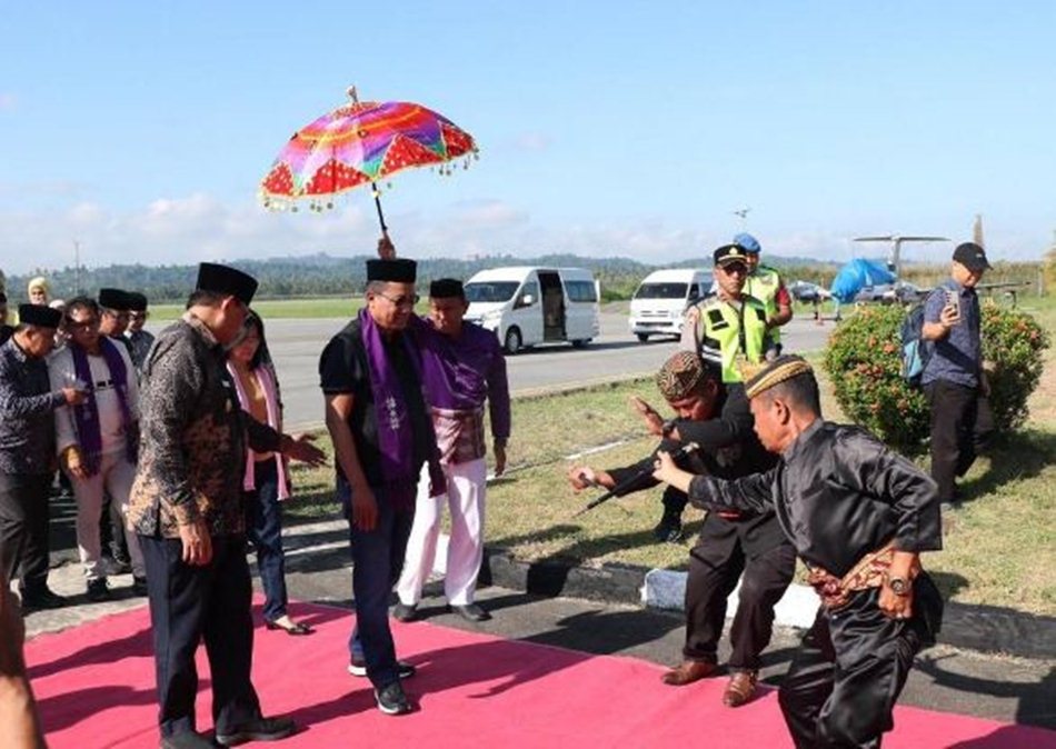 Kunjungan kerja Menteri Hukum RI, Supratman Andi Agtas di Gorontalo (F:Kemenkum)