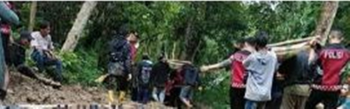 kawasan Pertambangan Emas Tanpa Izin (PETI) di  wilayah Kebun Raya, Kecamatan Ratatotok, Kabupaten Minahasa Tenggara, Sulawesi Utara.(F:Ist)