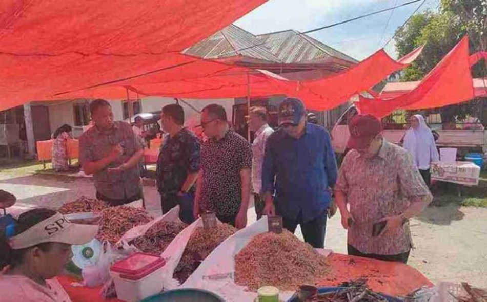 jajaran DPRD Provinsi Gorontalo sidak pasar selasa Kabila (F:Ist)