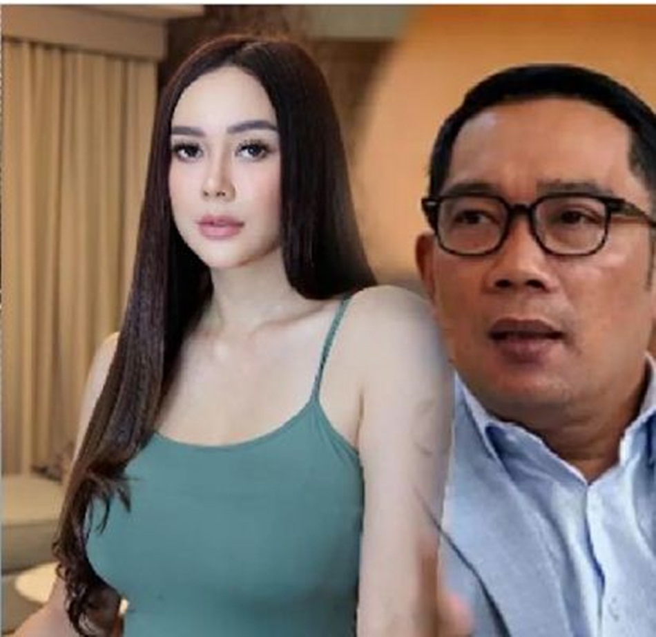 Foto Viral Diduga Ridwan Kamil dan Aura Kasih .(F:ist)