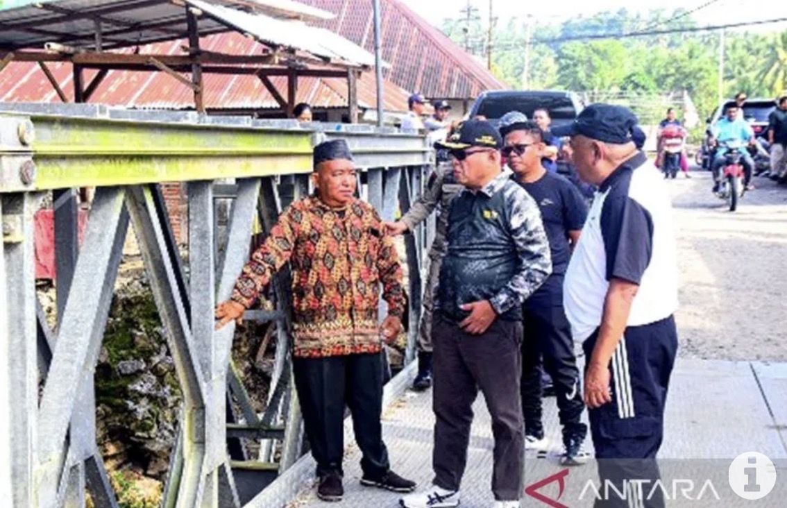 Pemkab Gorontalo pastikan pembangunan jembatan darurat di Pulubala
