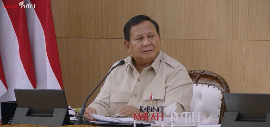 Presiden Indonesia Prabowo Subianto